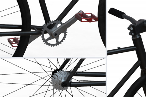 SOLIDWORKS: Modeling a Bicycle