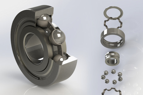 SOLIDWORKS: Designing Bearings